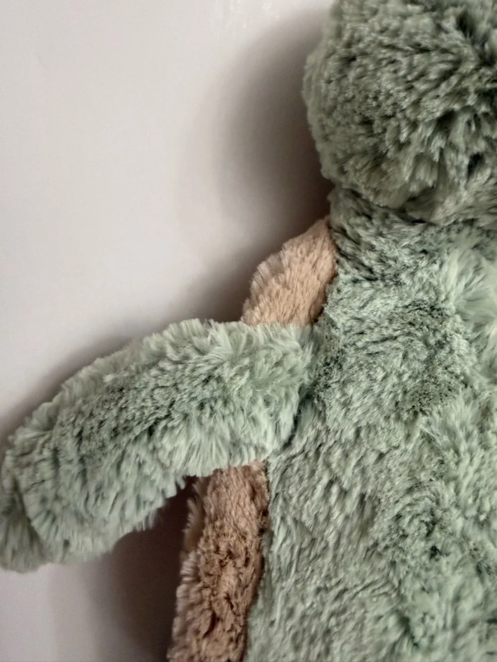 Jellycat Sage Green and Beige Plush Turtle Stuffed Animal - Picture 3 of 5